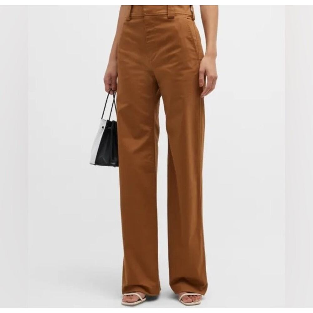 A.L.C. Womens Size 6 Lawrence Mid-Rise Wide Straight Pants  NWT